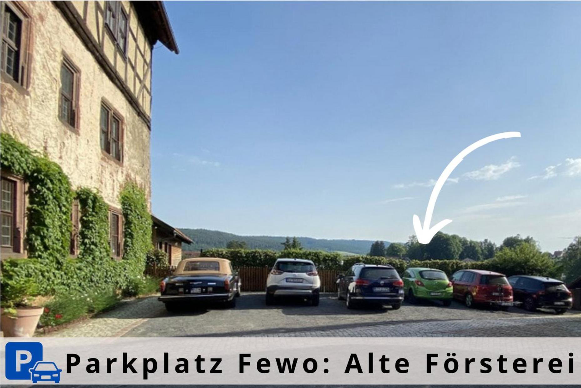 Ferienapartment Zur Alten Försterei Schlitz Exterior foto